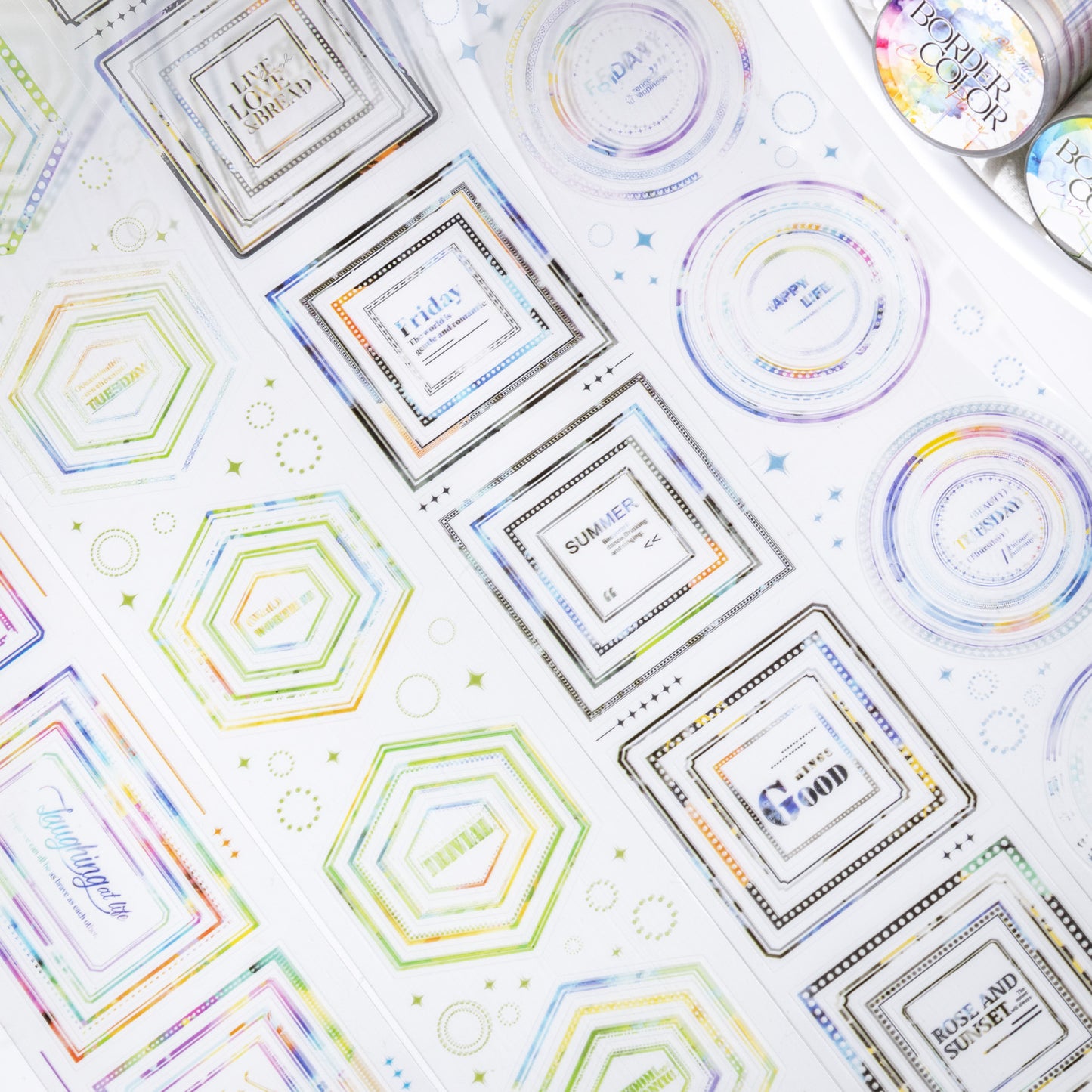 The Color of The Border Tape