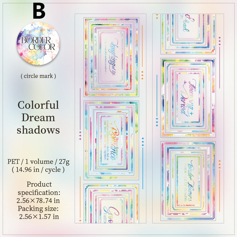 The Color of The Border Tape