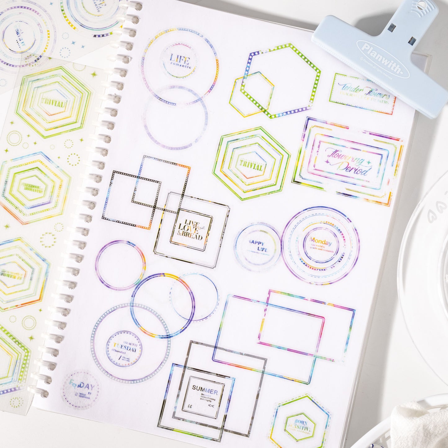 The Color of The Border Tape