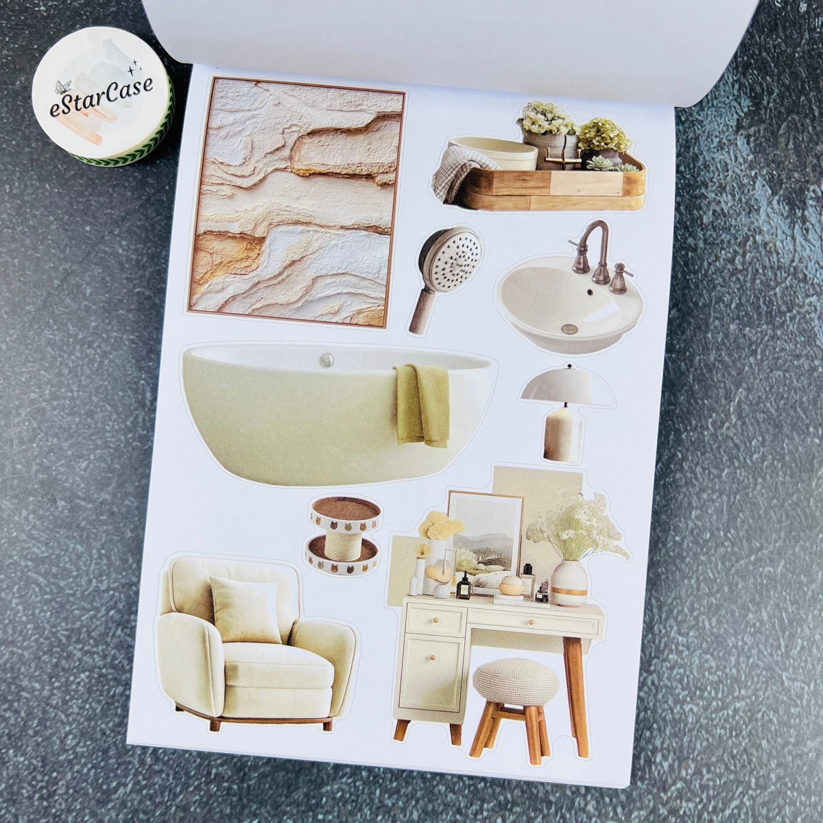 The Cozy Nook Sticker Book