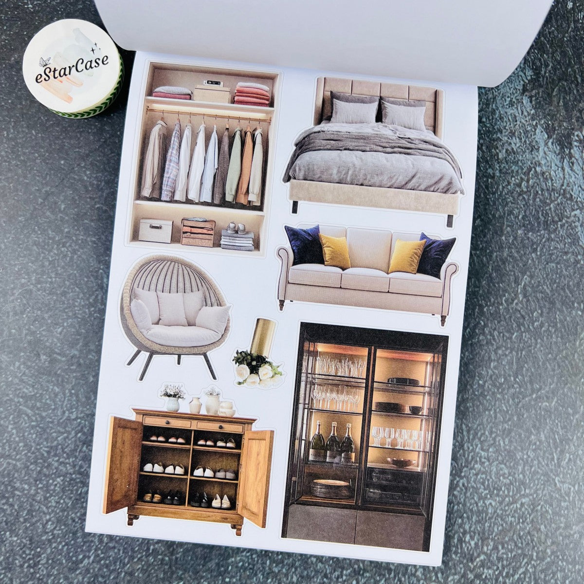 The Cozy Nook Sticker Book