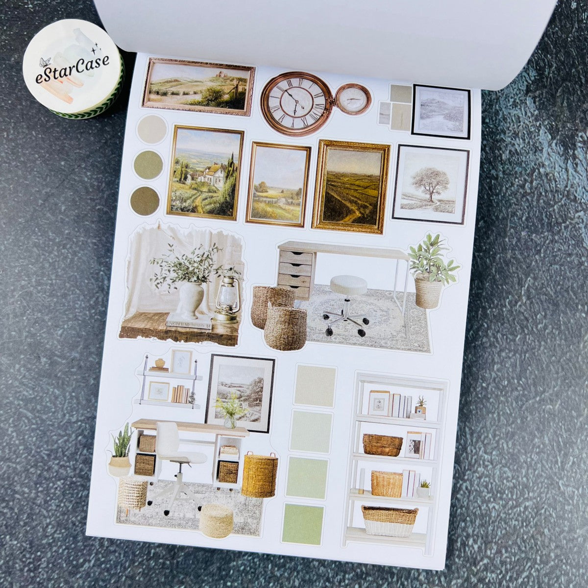 The Cozy Nook Sticker Book