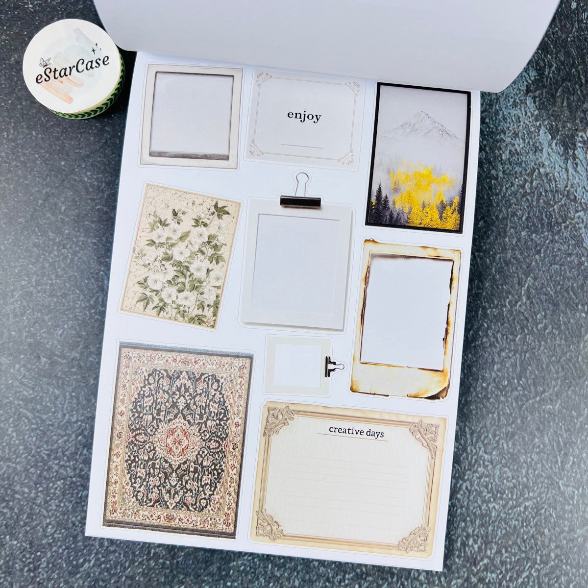 The Cozy Nook Sticker Book