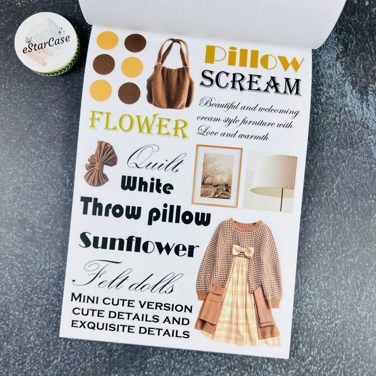 The Cozy Nook Sticker Book