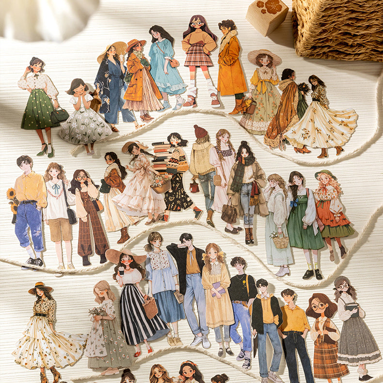 The Crowd Was Like A Cloud Sticker 100pcs