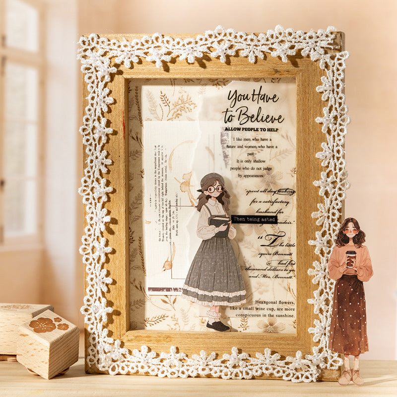 The Crowd Was Like A Cloud Sticker 100pcs