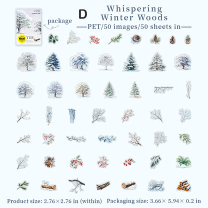 The Four Seasons Sticker 50pcs