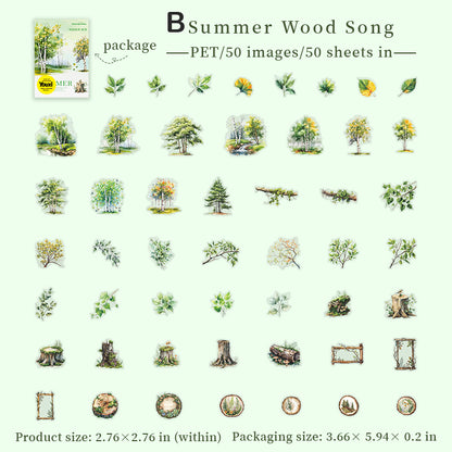 The Four Seasons Sticker 50pcs