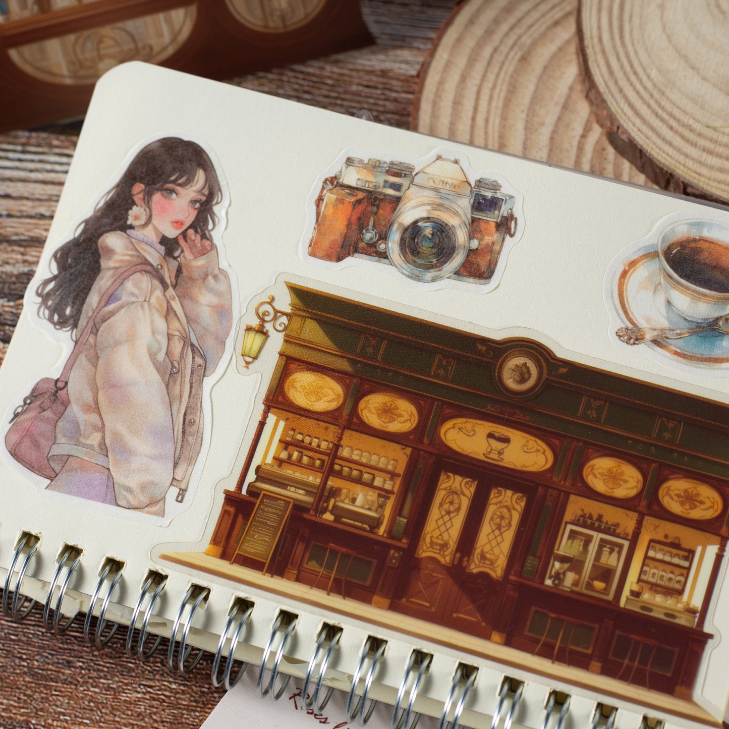 The Four Seasons Story Serie Sticker 20pcs