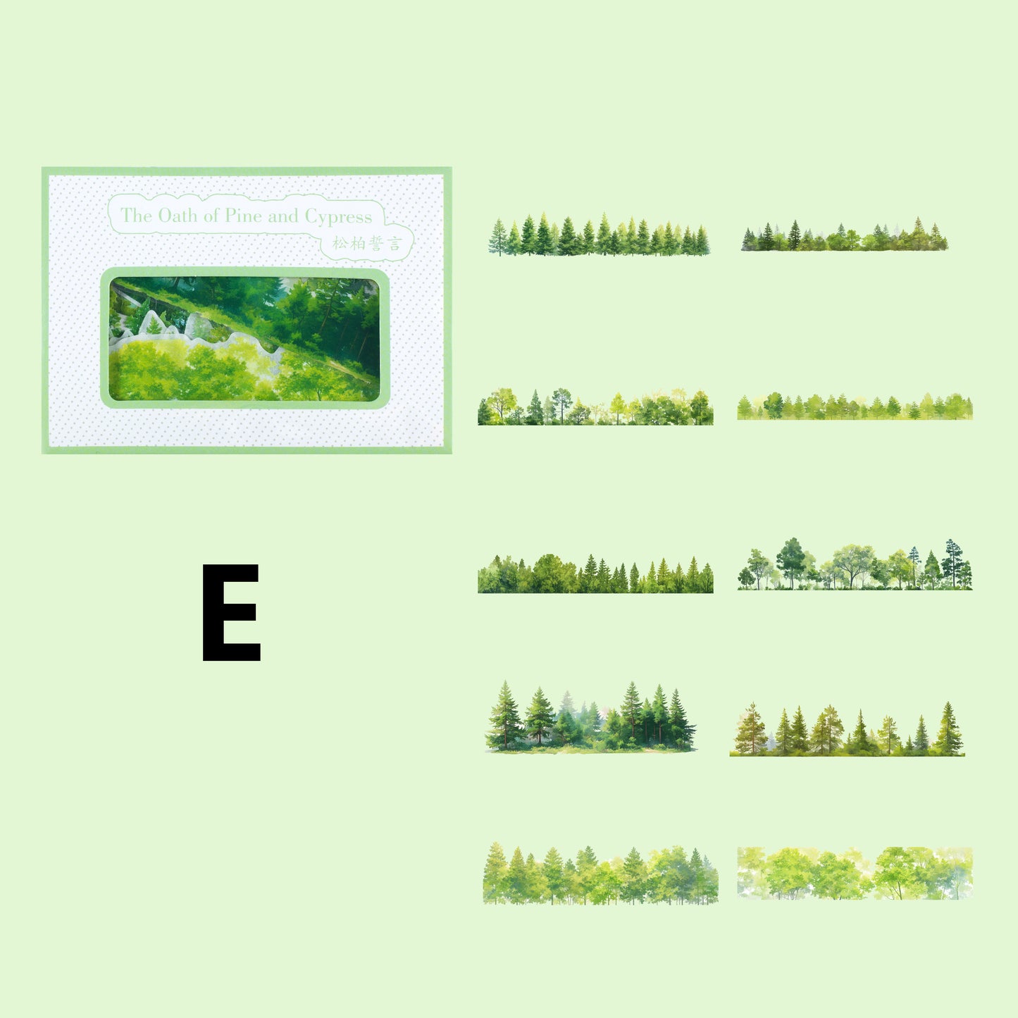 The Four Seasons Story Serie Sticker 20pcs