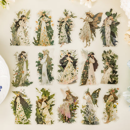 The Girl in the Garden Stickers 15pcs