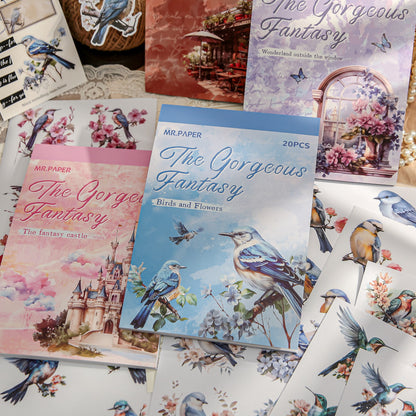 The Gorgeous Fantasy Sticker Book