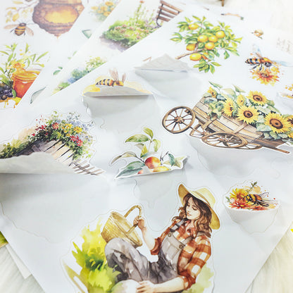 The Harvest Day Stickers Book