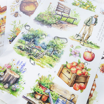 The Harvest Day Stickers Book