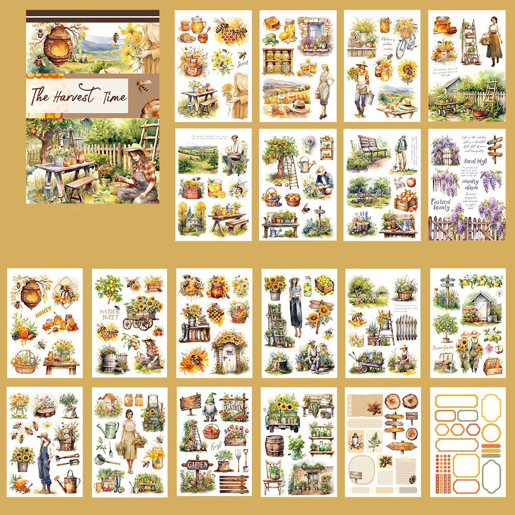 The Harvest Day Stickers Book