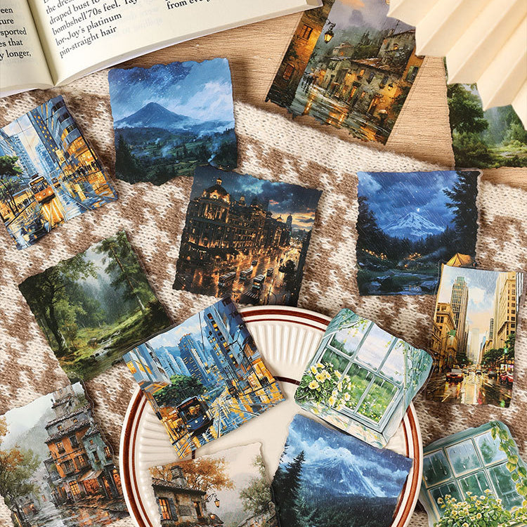 The Hazy Rainy Season Sticker 8pcs