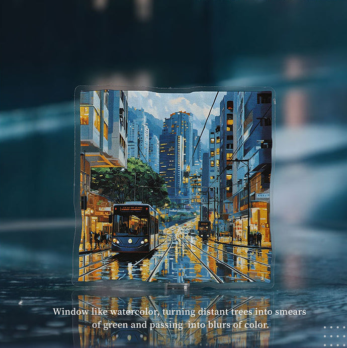 The Hazy Rainy Season Sticker 8pcs