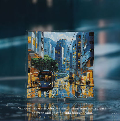 The Hazy Rainy Season Sticker 8pcs