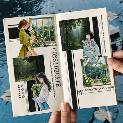 The Hazy Rainy Season Sticker 8pcs