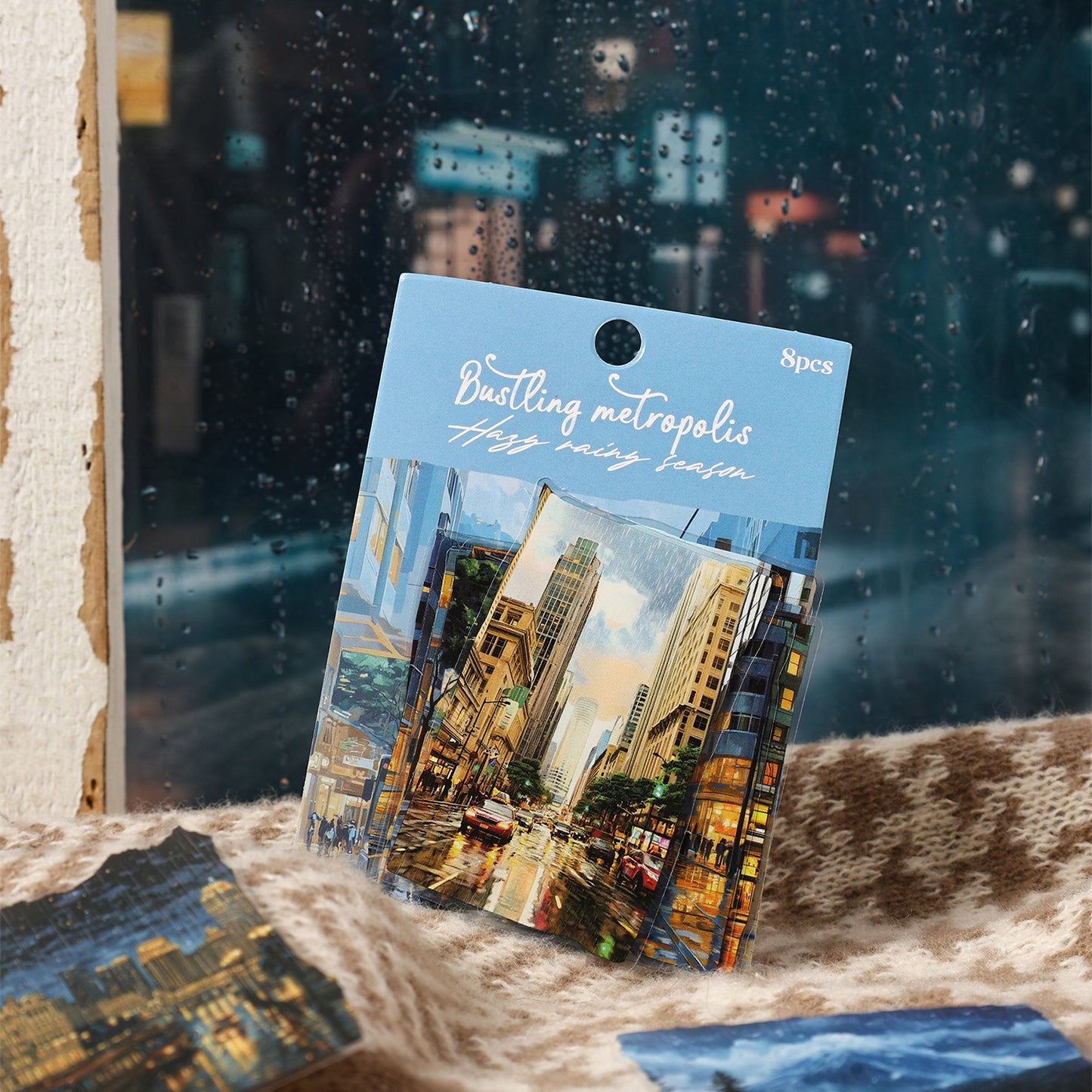 The Hazy Rainy Season Sticker 8pcs