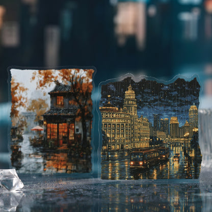 The Hazy Rainy Season Sticker 8pcs