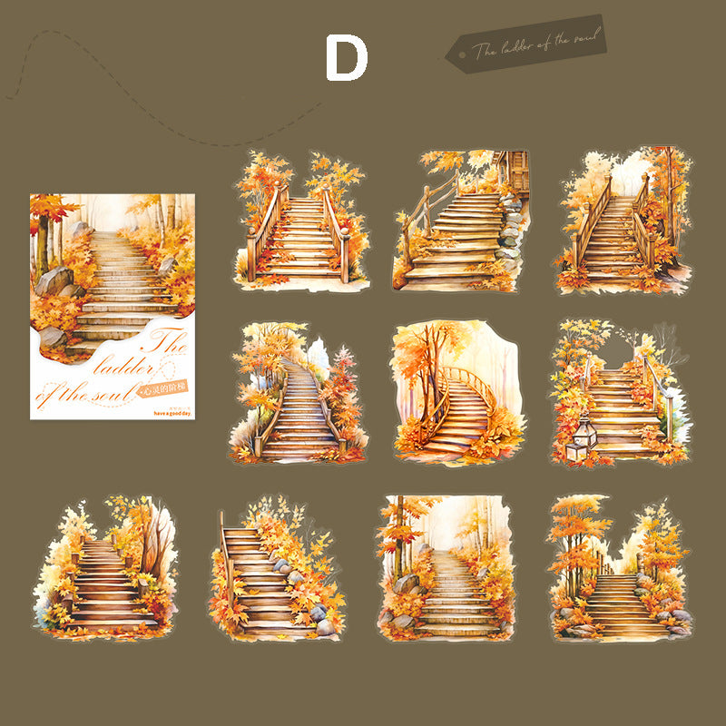 The Ladder Stickers 10pcs