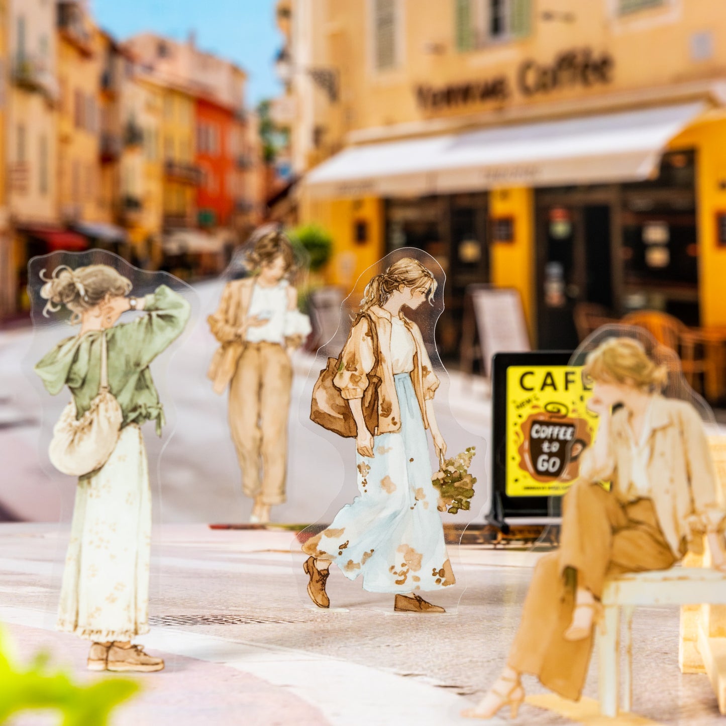 The Laid-back Feel of the South of France Sticker 20pcs