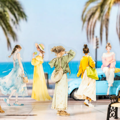 The Laid-back Feel of the South of France Sticker 20pcs