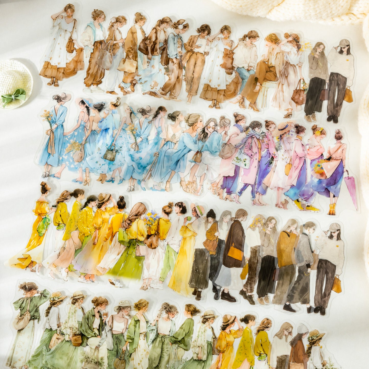 The Laid-back Feel of the South of France Sticker 20pcs