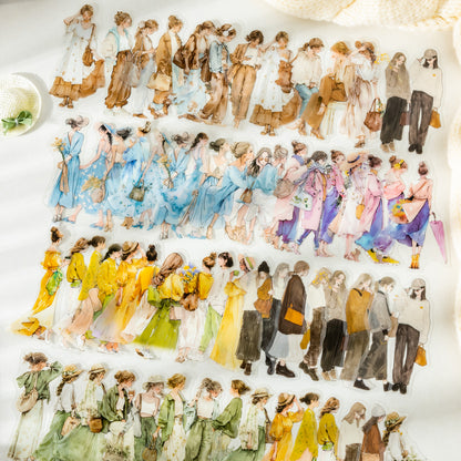 The Laid-back Feel of the South of France Sticker 20pcs