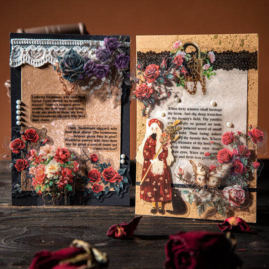 The Lament For The Rose Stickers 30pcs