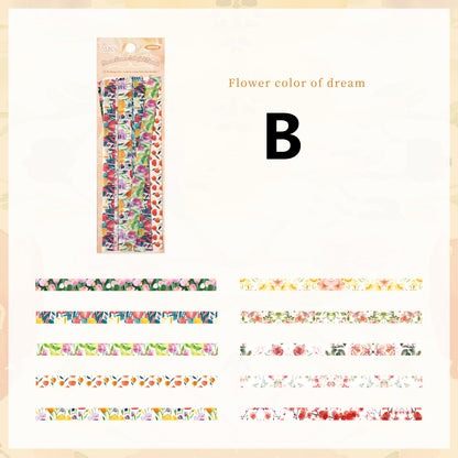 The Language Of Flowers Sticekr 20pcs