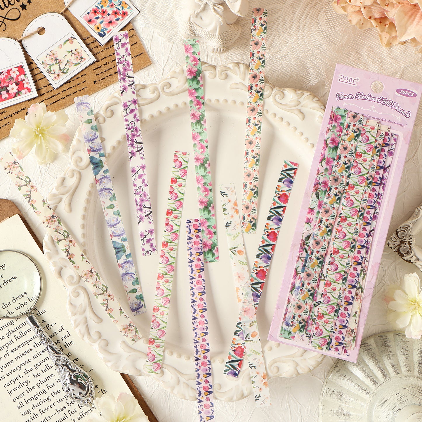 The Language Of Flowers Sticekr 20pcs