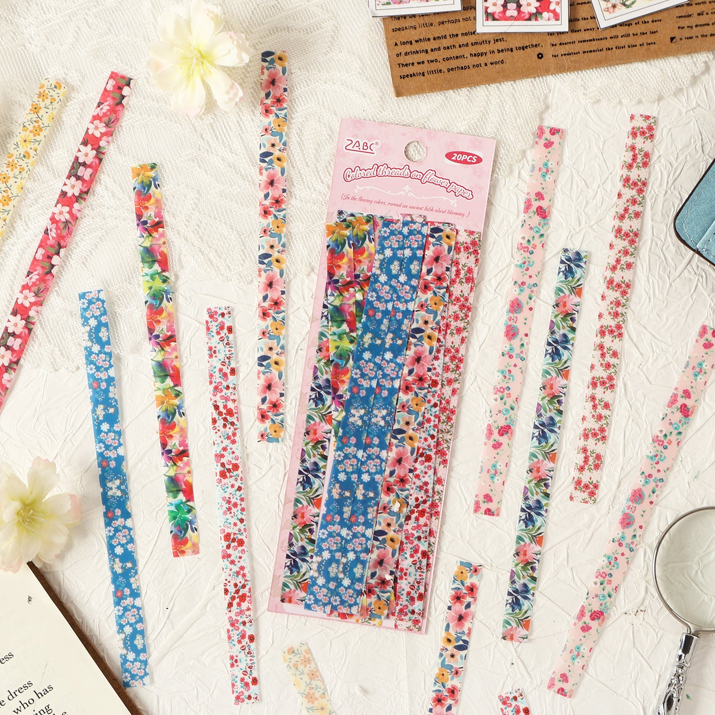 The Language Of Flowers Sticekr 20pcs