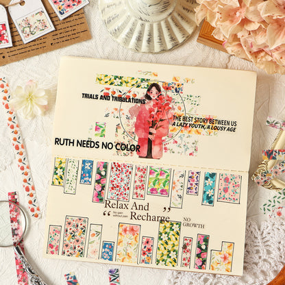 The Language Of Flowers Sticekr 20pcs