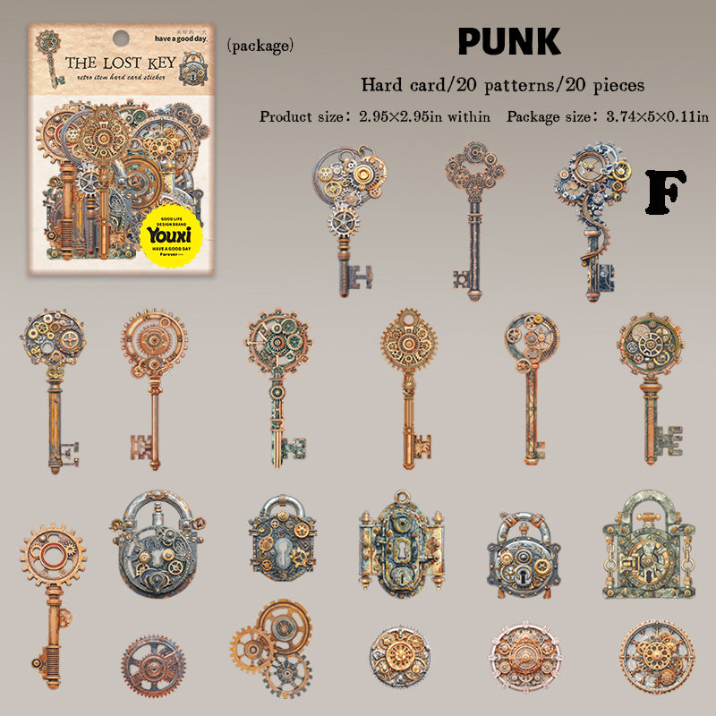 The Lost Key Sticker 20pcs