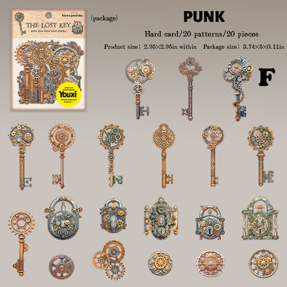 The Lost Key Sticker 20pcs