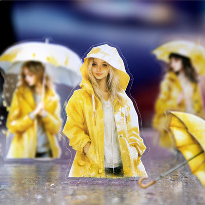 The Misty Rain Is Long Stickers 30pcs