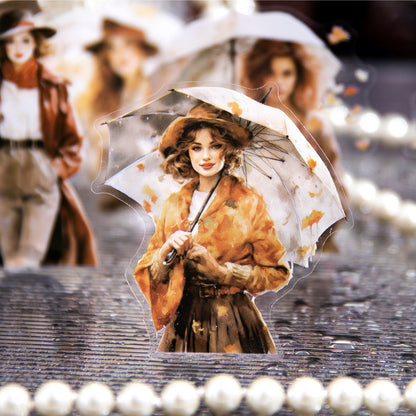 The Misty Rain Is Long Stickers 30pcs