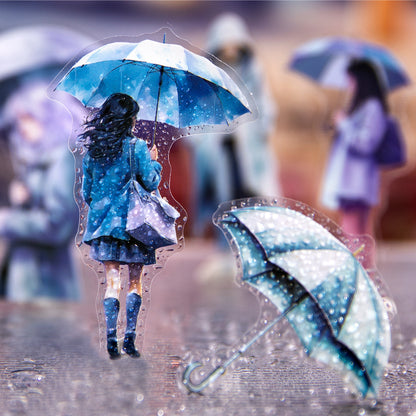 The Misty Rain Is Long Stickers 30pcs