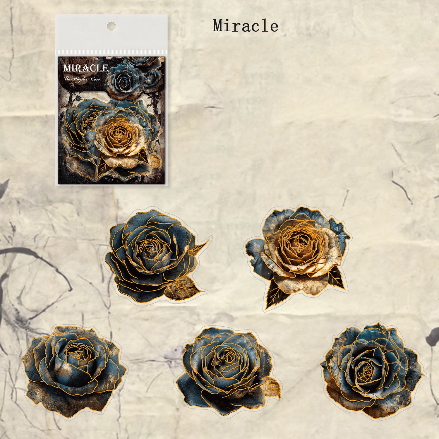 The Mystic Rose Stickers 10pcs
