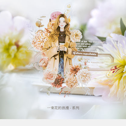 The Romance Of A Bouquet Sticker 10pcs