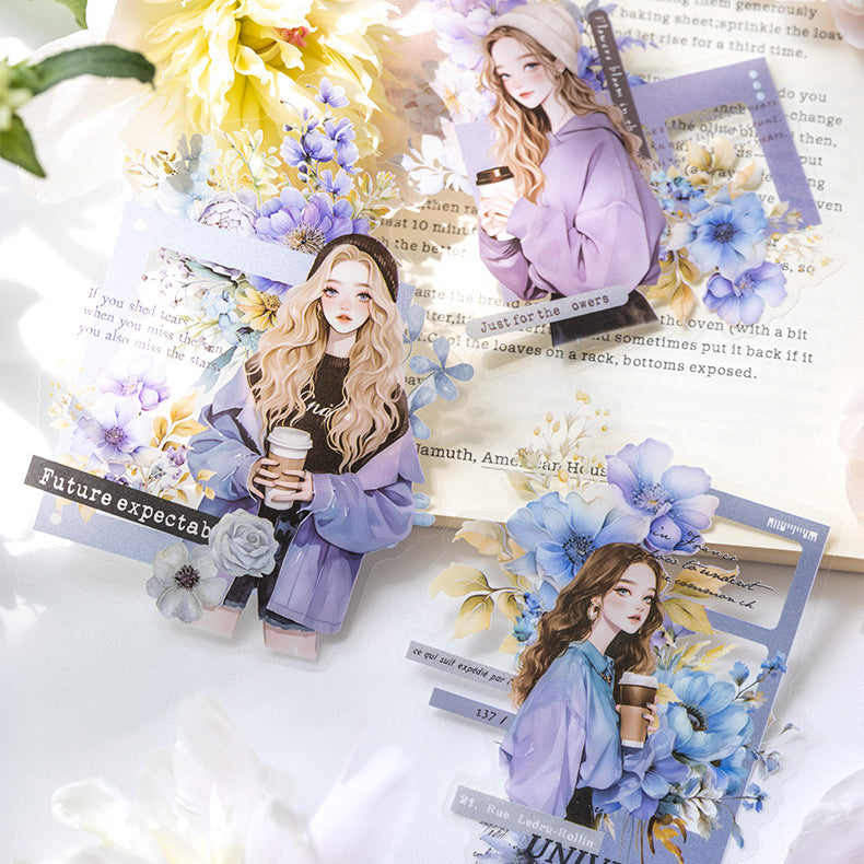 The Romance Of A Bouquet Sticker 10pcs