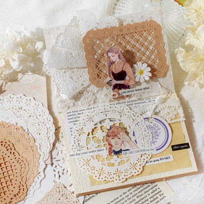 The Shining Light Lace Paper 10pcs