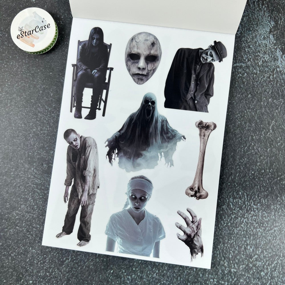 The Silent Fear Sticker Book