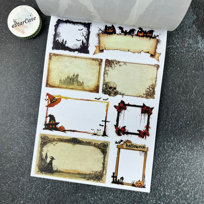 The Silent Fear Sticker Book