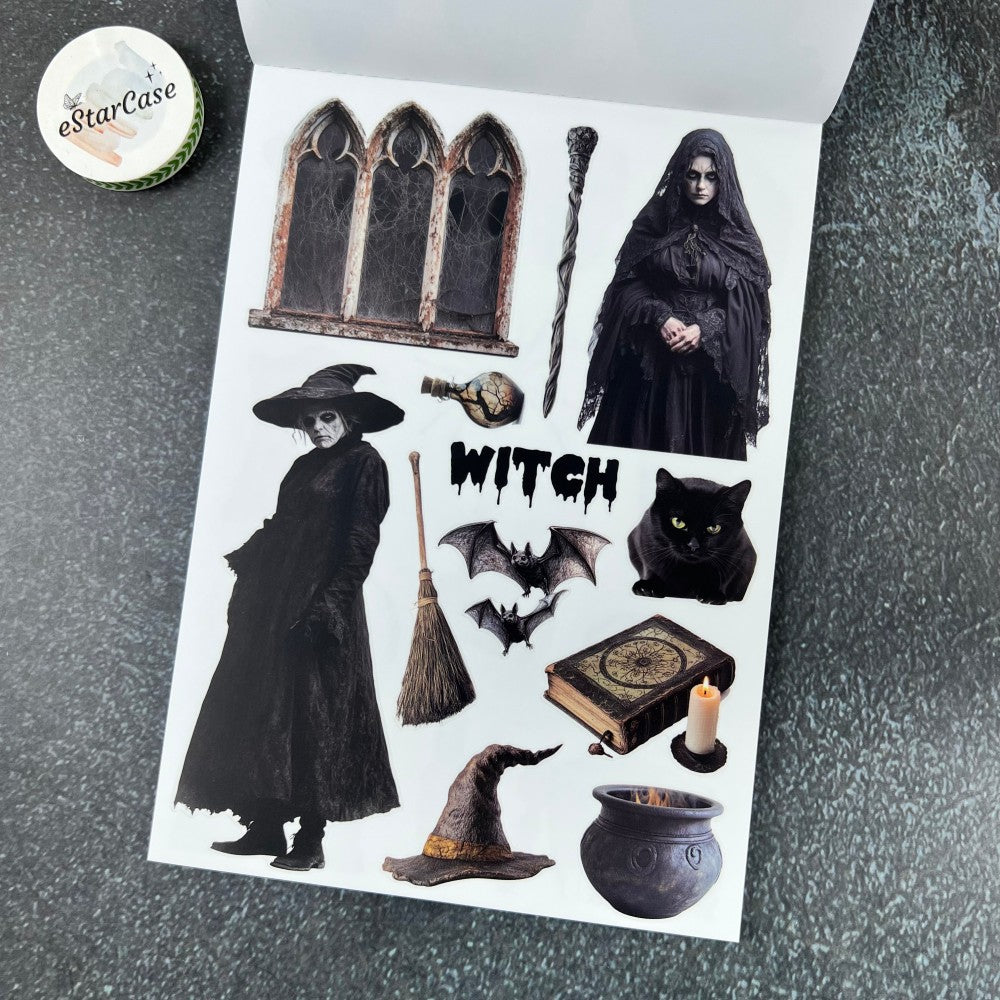 The Silent Fear Sticker Book