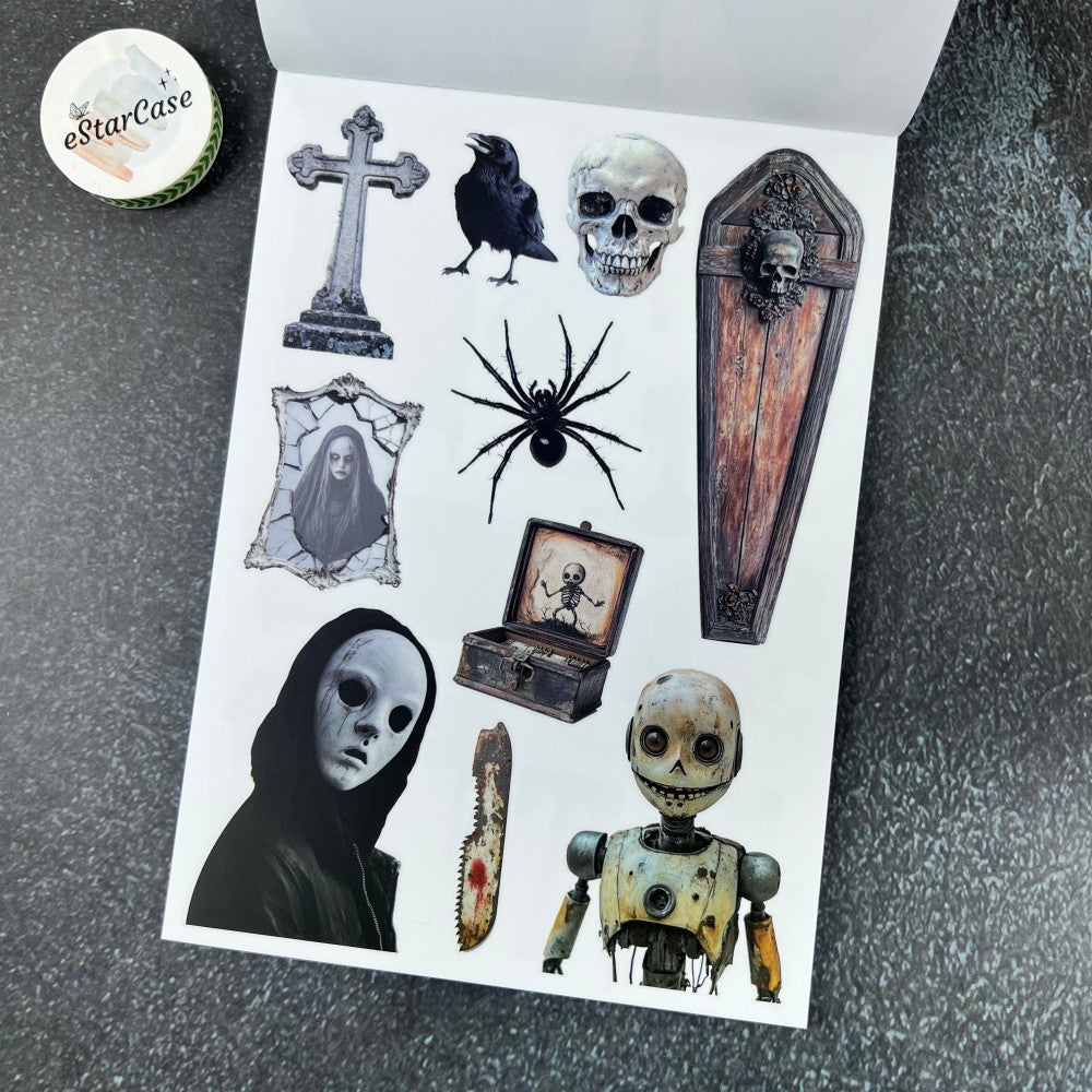The Silent Fear Sticker Book