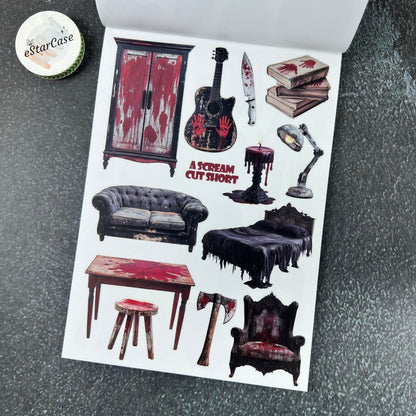 The Silent Fear Sticker Book