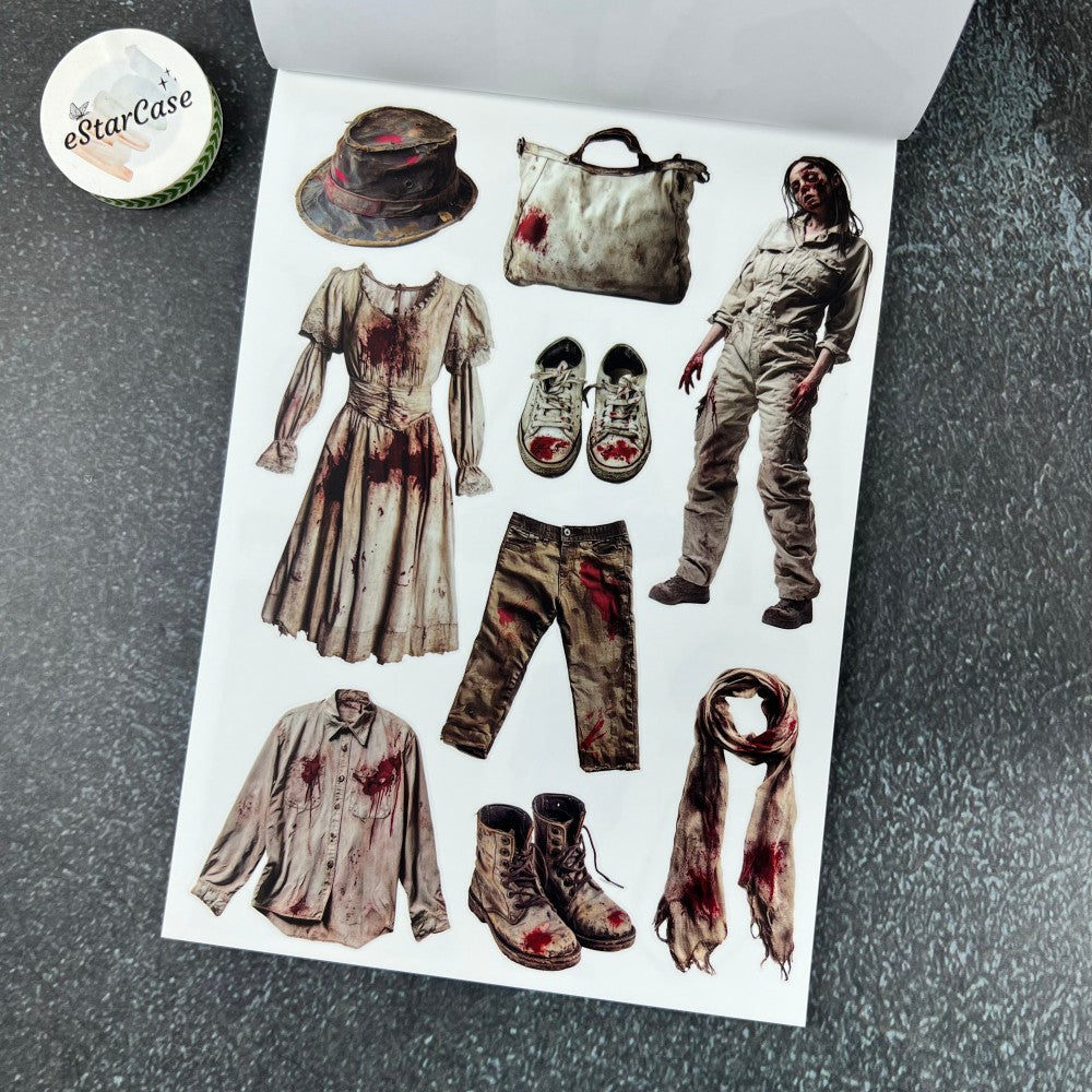 The Silent Fear Sticker Book